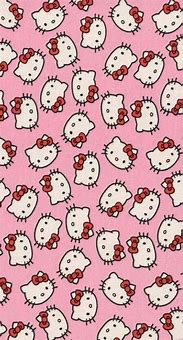 Image result for Hello Kitty Aesthetic Wallapper