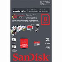 Image result for SanDisk 8GB SD Memory Card