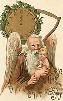 Image result for Vintage Baby New Year Clip Art