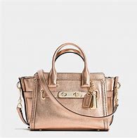 Image result for Coach Metalic Purse
