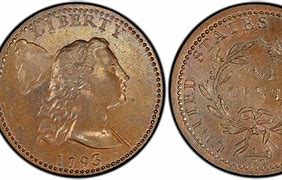 Image result for Flowing Hair Large Cent