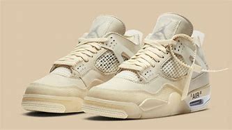 Image result for Nike Air Jordan 4 Off White