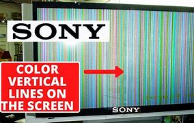 Image result for Sony Lines Green Static On Screen