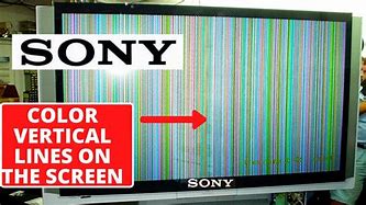 Image result for Sony TV Gray Screen with Vertical Lines