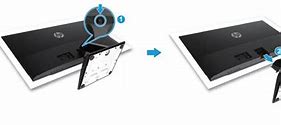Image result for HP 2009M Monitor Stand Removal