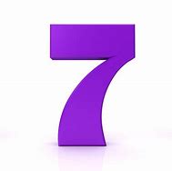 Image result for Purple Number 7 Clip Art