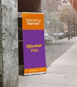 Image result for Banner Stand Mockup PSD