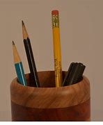 Image result for Wooden Cup Pencil Holder