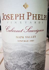 Image result for Joseph Phelps Cabernet Sauvignon Napa Valley