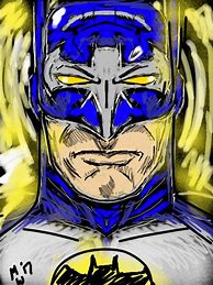 Image result for Batman Sketch