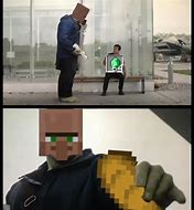 Image result for Villager Gas Chamber Meme Minecraft