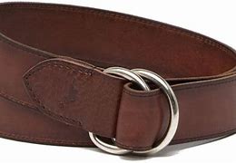 Image result for Double O-Ring Leather Belt