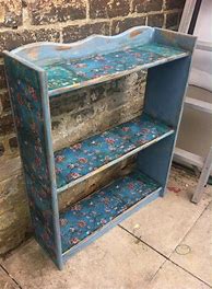 Image result for Decoupage Bookcase