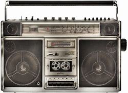 Image result for Picture of Boombox From Early 80s