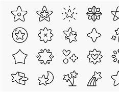 Image result for Aesthetic Stickers Shooting Star
