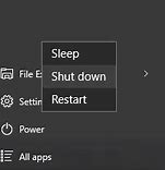 Image result for Shift Restart Windows 10
