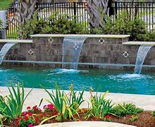 Image result for Pool Waterfall Tile