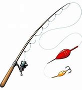 Image result for Fishing Pole and Fish Clip Art