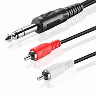 Image result for 1 4 Inch Jack to RCA Cable