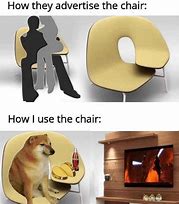 Image result for Two Mad Chair Meme
