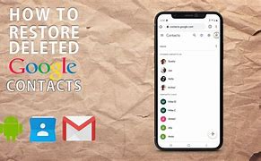 Image result for Lost Contacts On Cell Phone