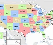Image result for United States Map by States