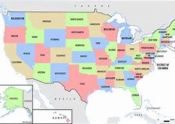 Image result for Northern Us States Map