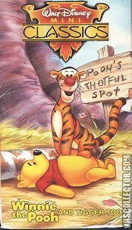 Image result for Winnie the Pooh and Tigger Too VHS