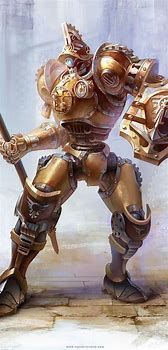 Image result for Steampunk Robot Soldier Art