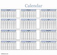 Image result for Blank Calendar