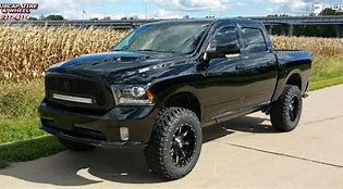 Image result for Dodge Ram 1500 with 20 Inch Black Rams