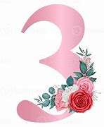 Image result for Rose Gold Color Number