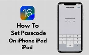 Image result for How to Set Passcode On iPhone