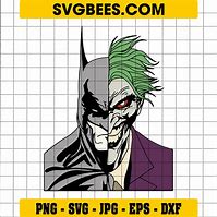Image result for Batman Joker SVG