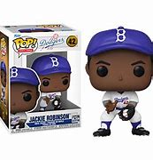Image result for Jackie Robinson with Bat Funko POP
