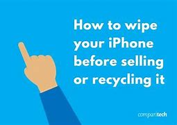 Image result for Clear My iPhone to Sell