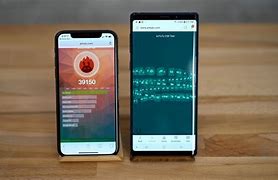Image result for iPhone vs Samsung Skesh Note