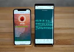 Image result for iPhone X and Galexy Note 9