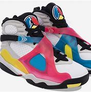 Image result for Jordan 8 Blue and Yellow