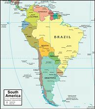 Image result for South America in the Map