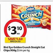 Image result for Birds Eye Golden Crunch Straight Cut Chips