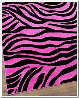 Image result for Pink Zebra Print Rug