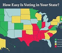 Image result for Voter ID States Map