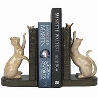 Image result for Monocle Cat Bookends