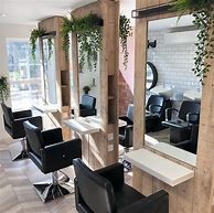 Image result for Rustic Hair Salon Decor