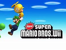 Image result for New Super Mario Bros. Wii Title Screen