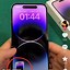 Image result for iPhone 1.4 Dynamic Island Lock Screen