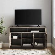 Image result for Industrial Farmhouse TV Stand