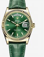 Image result for Gold Watch Green Face
