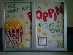 Image result for Popcorn Bulletin Board Ideas